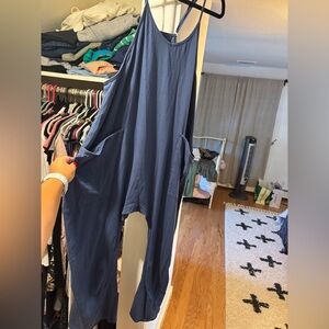 Amazon Blue Jumpsuit with Pockets